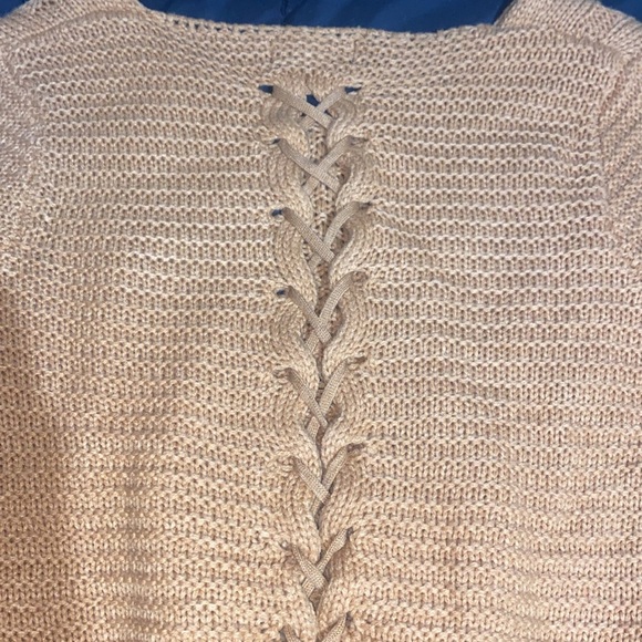 Trendy Mustard Yellow Sweater - Picture 3 of 3